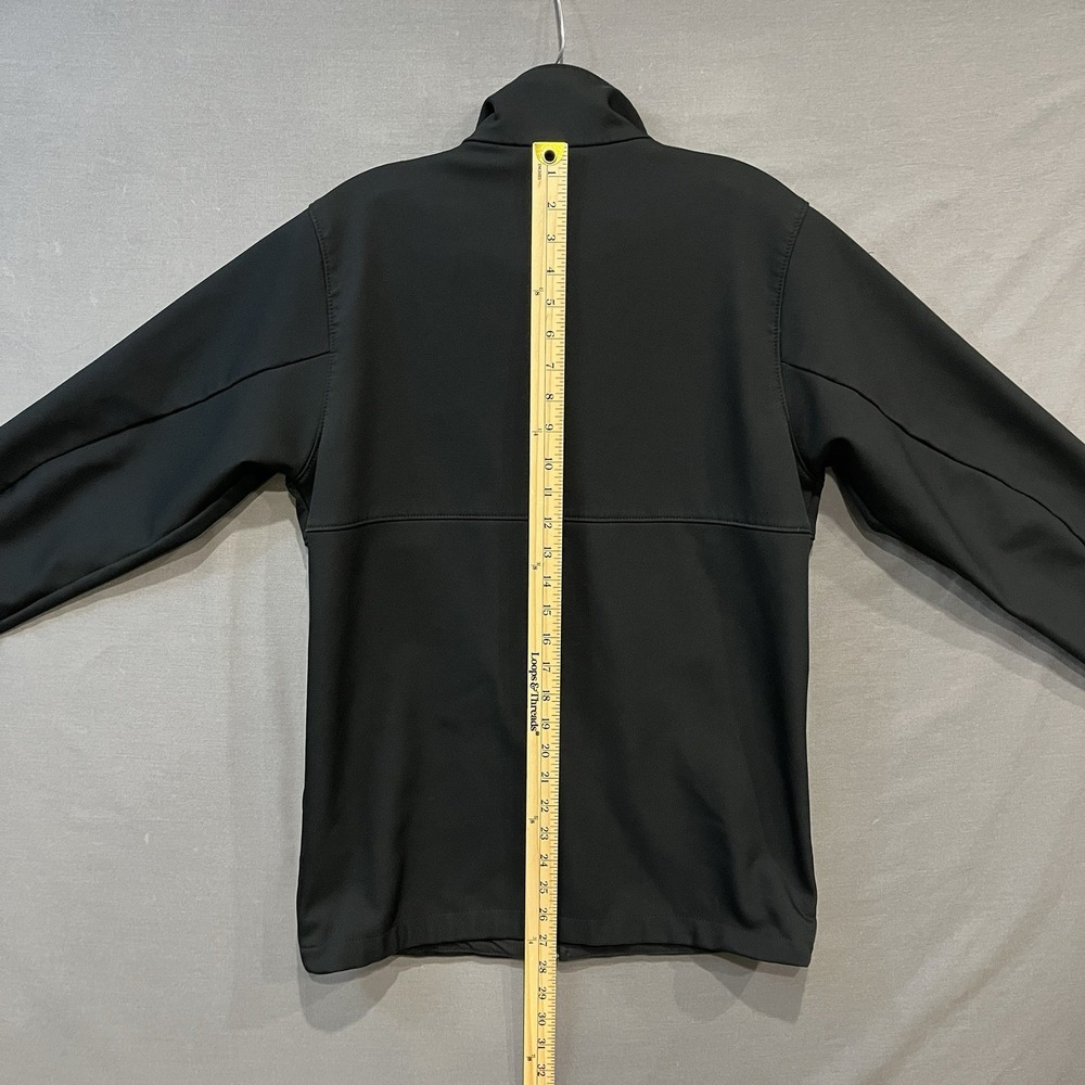 Columbia Ascender Softshell Jacket Men's S Black Zip Up Mock Neck Fleece Lined - Picture 9 of 9